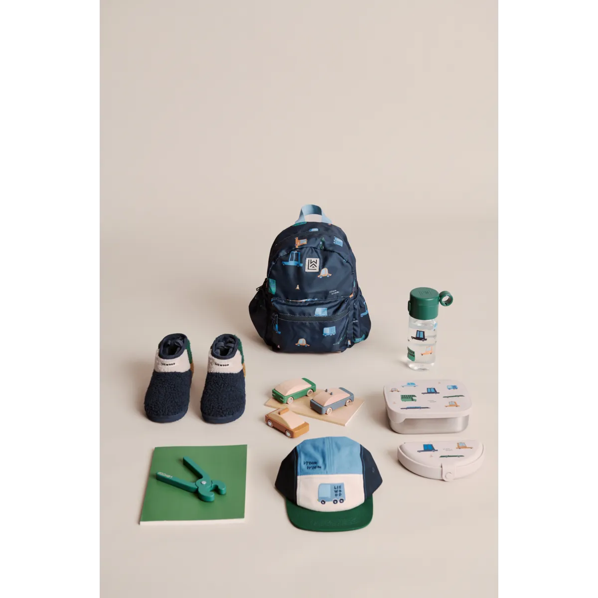 Liewood Andreas Backpack Cars 2+