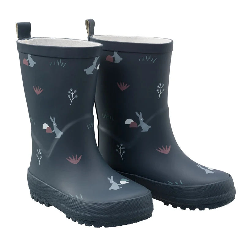 Fresk regenlaars rabbit nightblue Maat 22