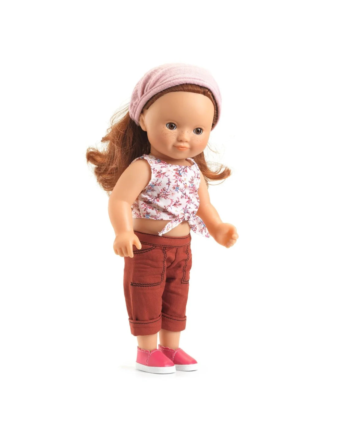 Djeco Pomea poppenkleding Burgundy 3+