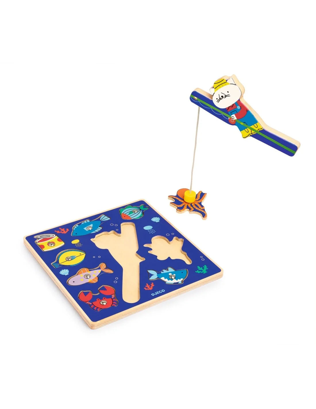 Djeco puzzelspel Puzz and fish Color +18m