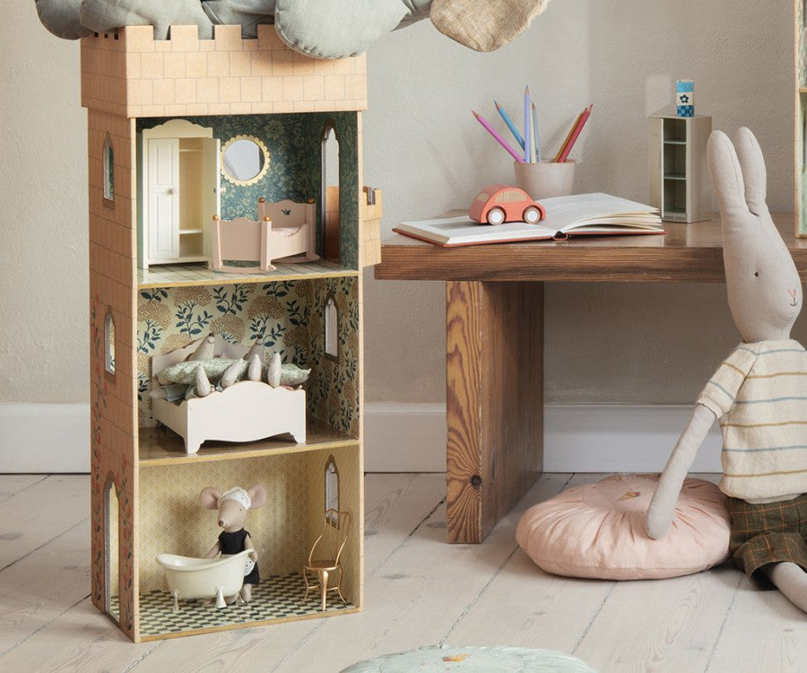 Maileg houten bed voor muis 3+