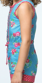 rosalita senoritas overall short estragon 110/116