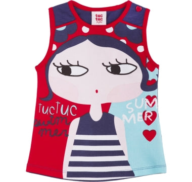 Tuctuc t-shirt summer swimmer 128