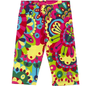 Tuctuc zomer legging kort peacock
