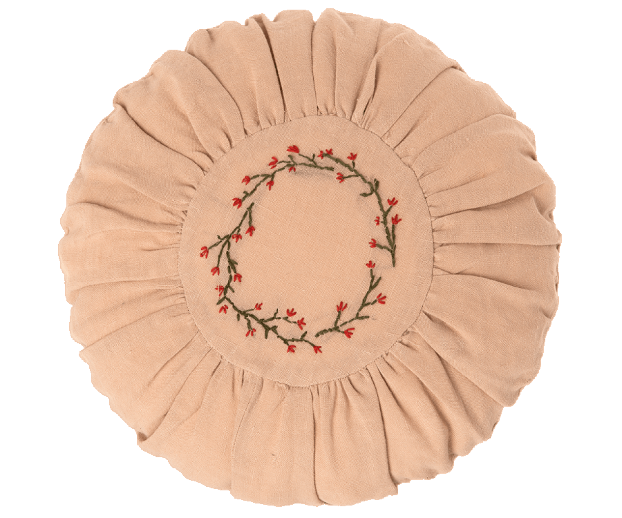 Maileg kussentje rond bloemen cirkel 26 cm