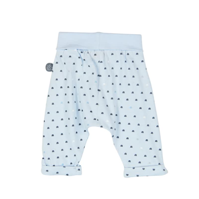 Boboli best buddies babybroekje 9m blauw 74