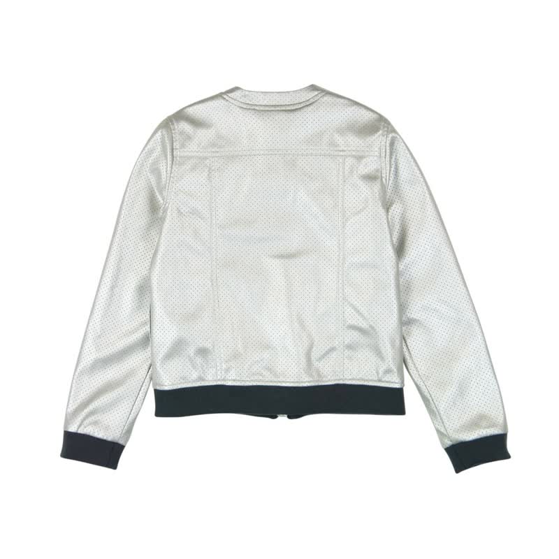 Boboli jack silver gray kunst leder 128
