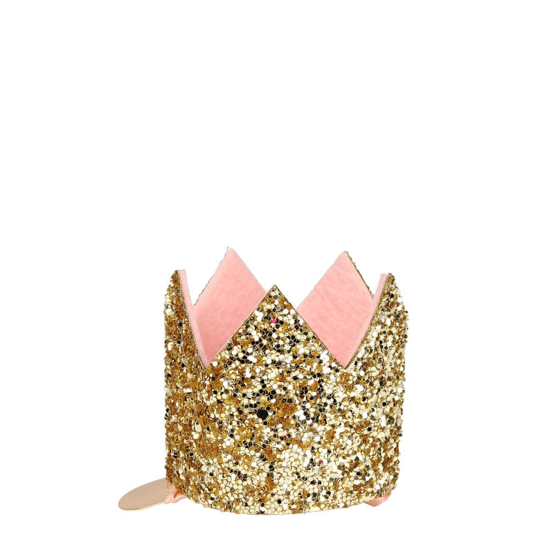 Meri Meri kroon Mini gold crown hair clip