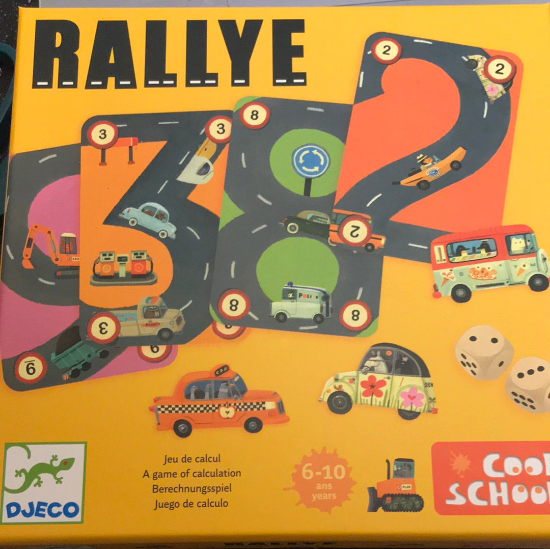 djeco spel rallye 7+
