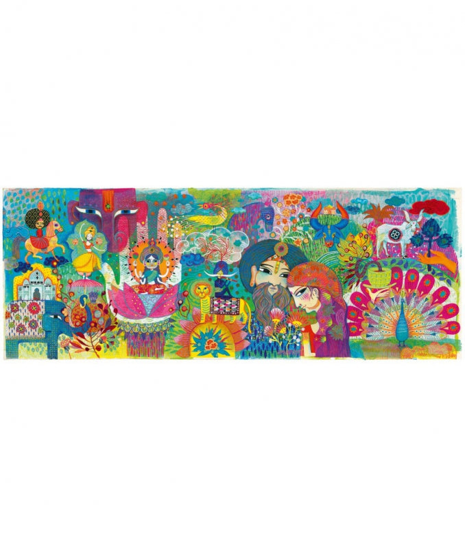 Djeco legpuzzel Magic India 1000 stukjes