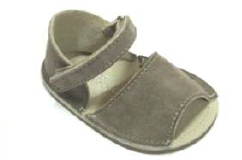 Shoeslepetit menorquina velcro taupe 19 Maat 19