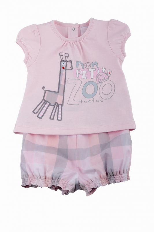 tuctuc kledingset mon petit zoo 56 cm