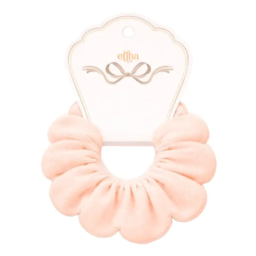 Mrs Ertha scrunchie zachte blos roze