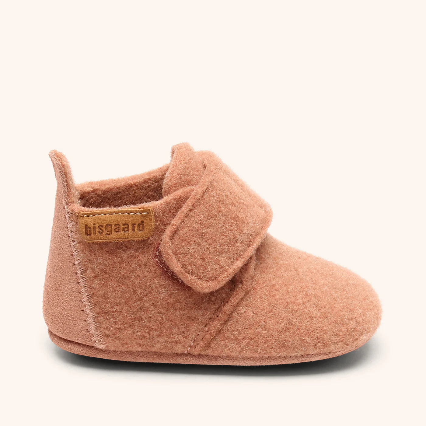 Bisgaard kindersloffen wol Roze
