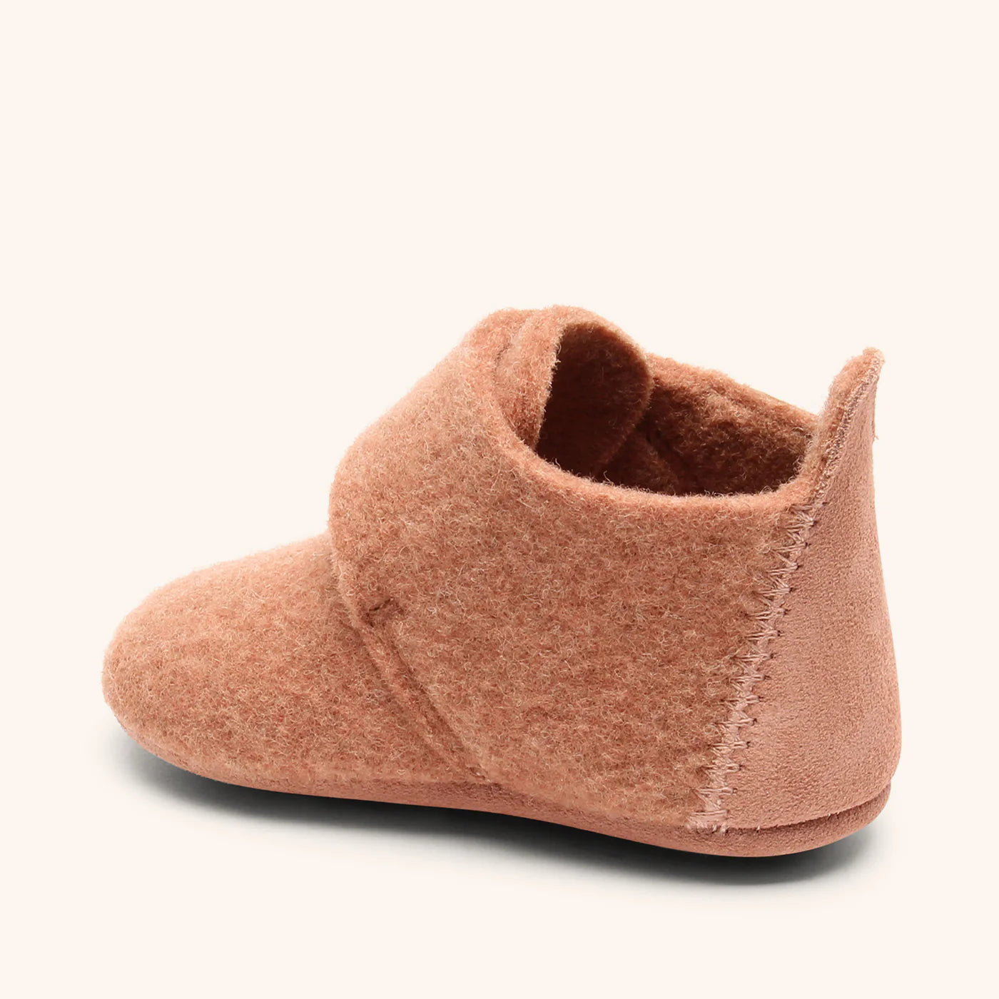 Bisgaard kindersloffen wol Roze