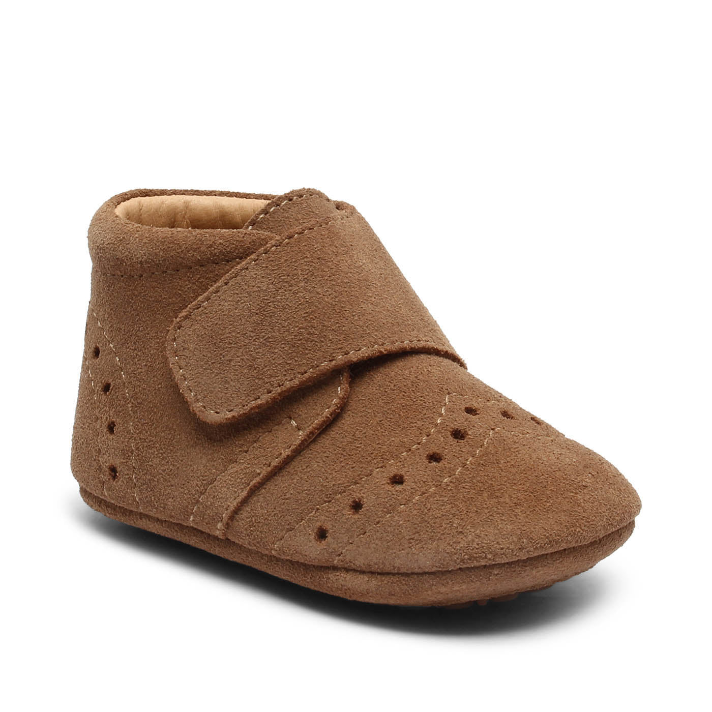 bisgaard babyshoentje suede petit bruin