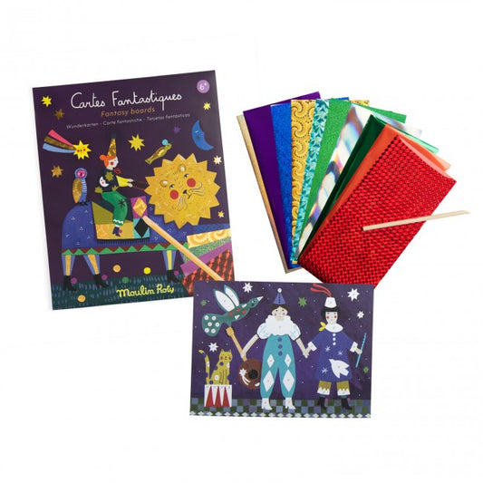 Moulin Roty wonderkaarten Les Comètes Filantes 6+