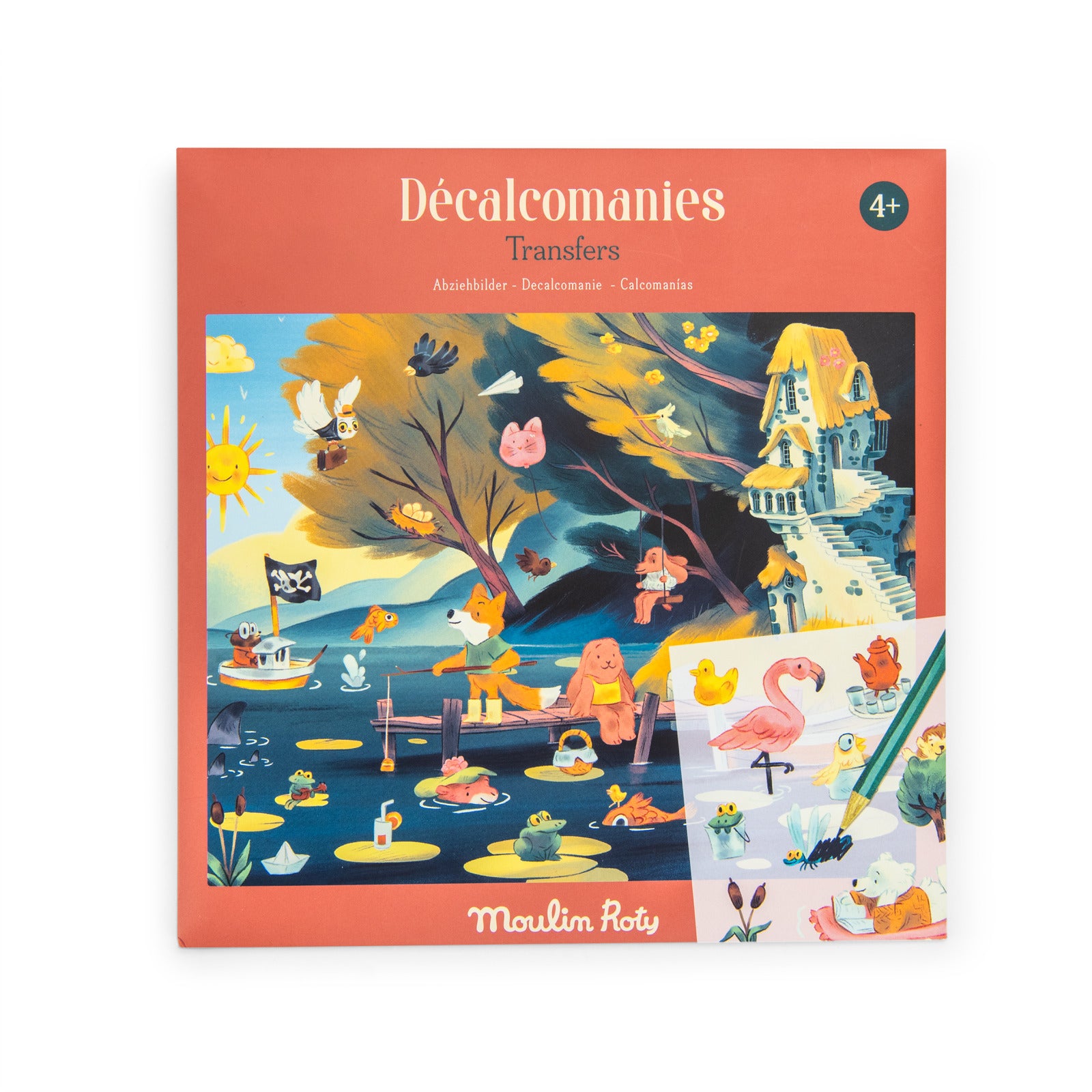 Moulin Roty Overdrukplaatjes La bande à Jojo 4+