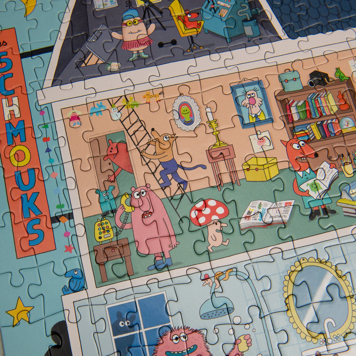Moulin Roty puzzel van de Schmouks (500 stukjes) 8+