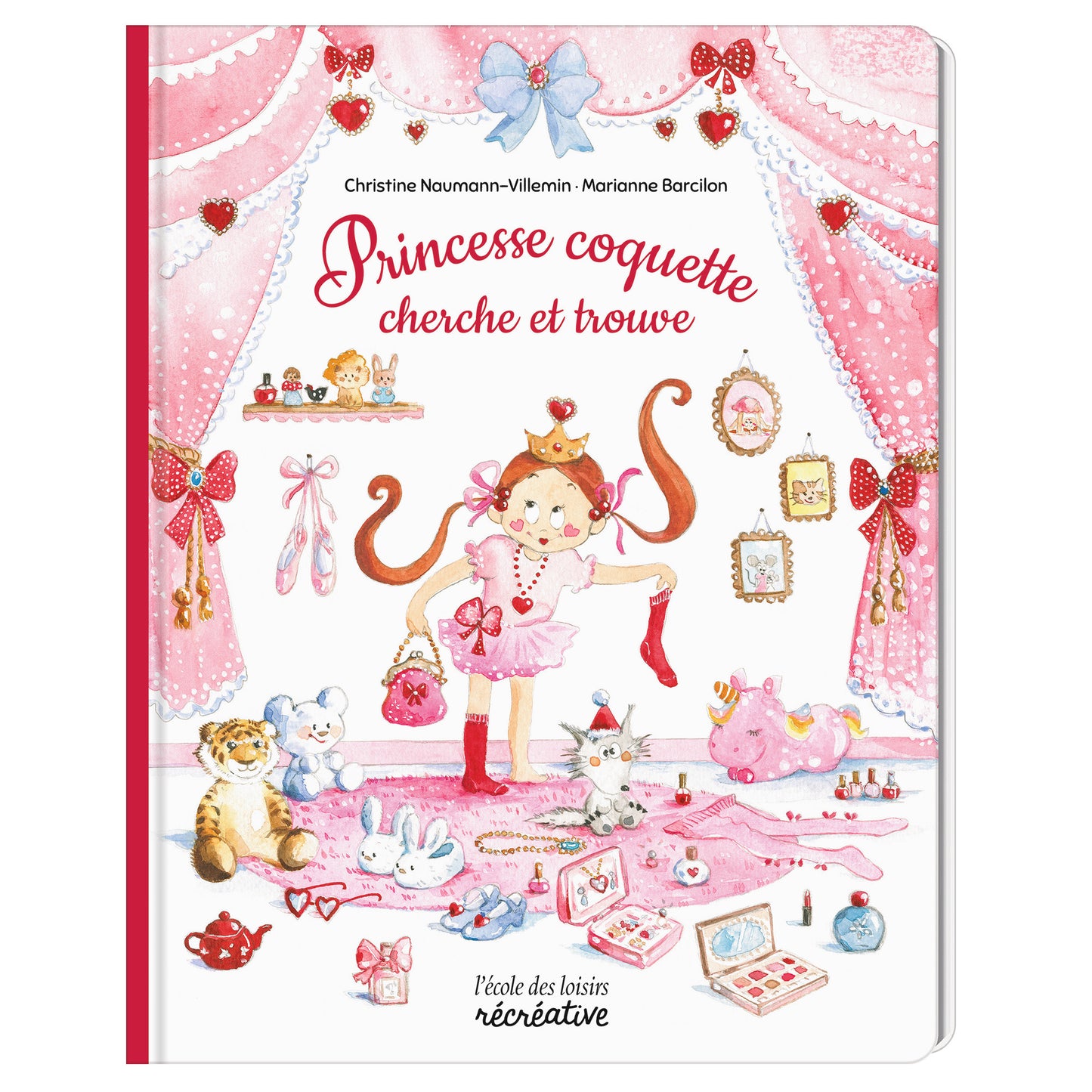 Moulin Roty Kinderboek franstalig Princesse coquette 3+