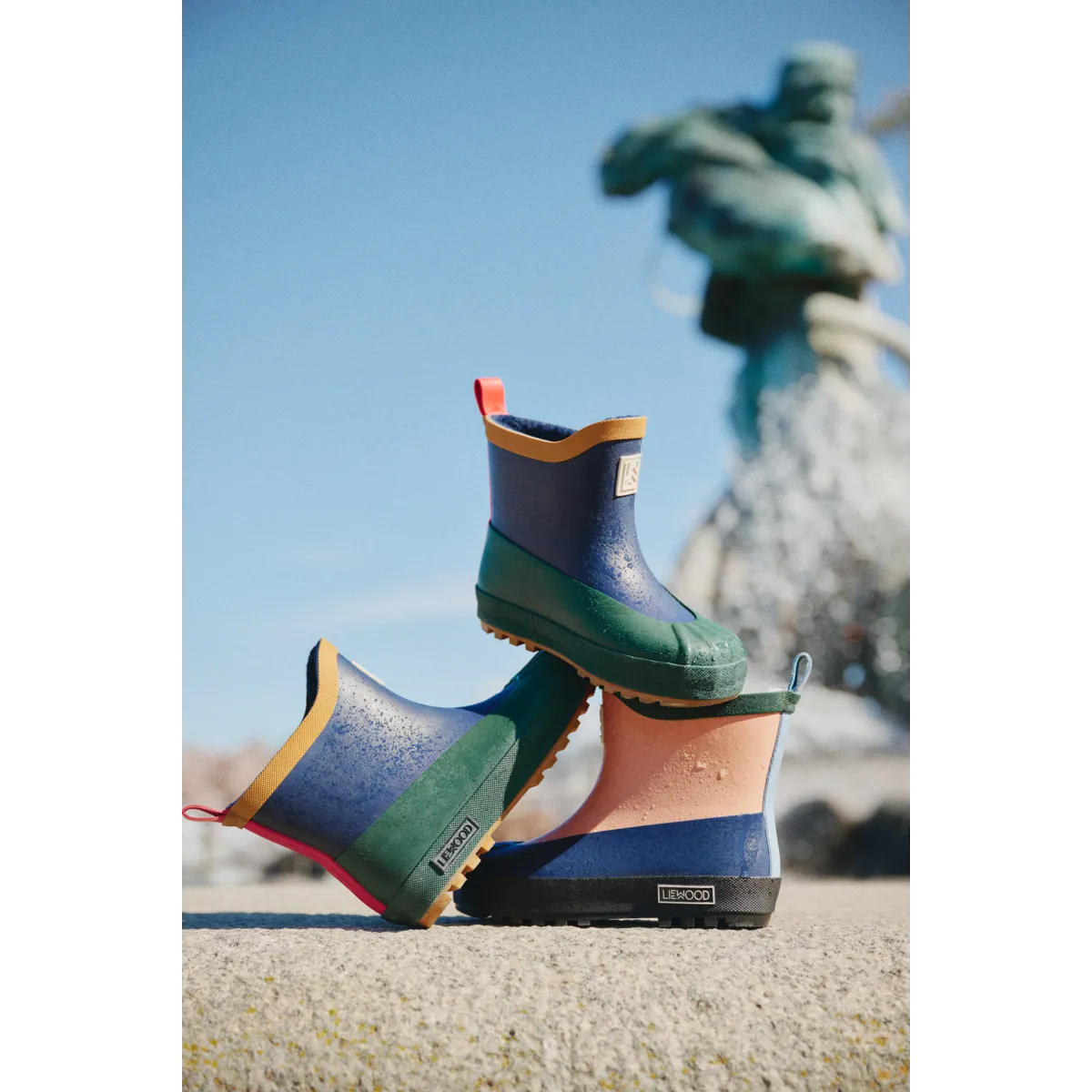 Liewood Isaac Thermo Rainboot Classic navy multi mix