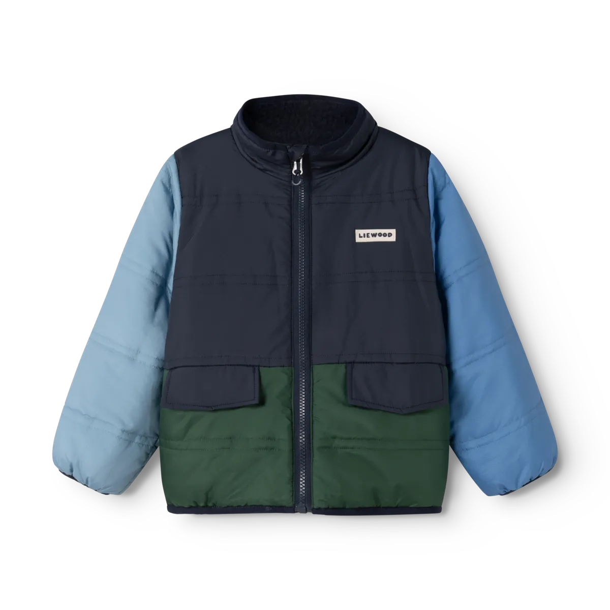 Liewood Franka Reversible Jacket Classic navy multi mix Maat 134 cm