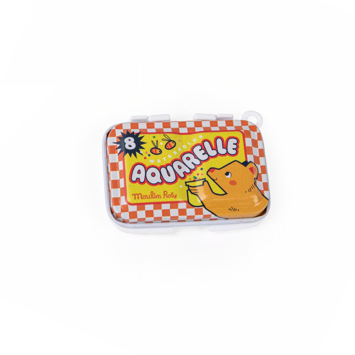 Moulin Roty mini aquarel paletten les petites merveilles 3+ Geel