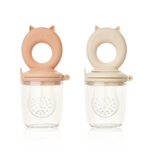 Liewood fruitspeen Miranda kattenvorm +6 mnd 1 Tuscany rose & 1 Apple blossom