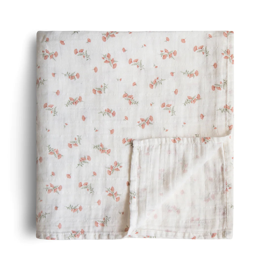 Mushie hydrodoeken prints 120 X 120cm Pink flowers