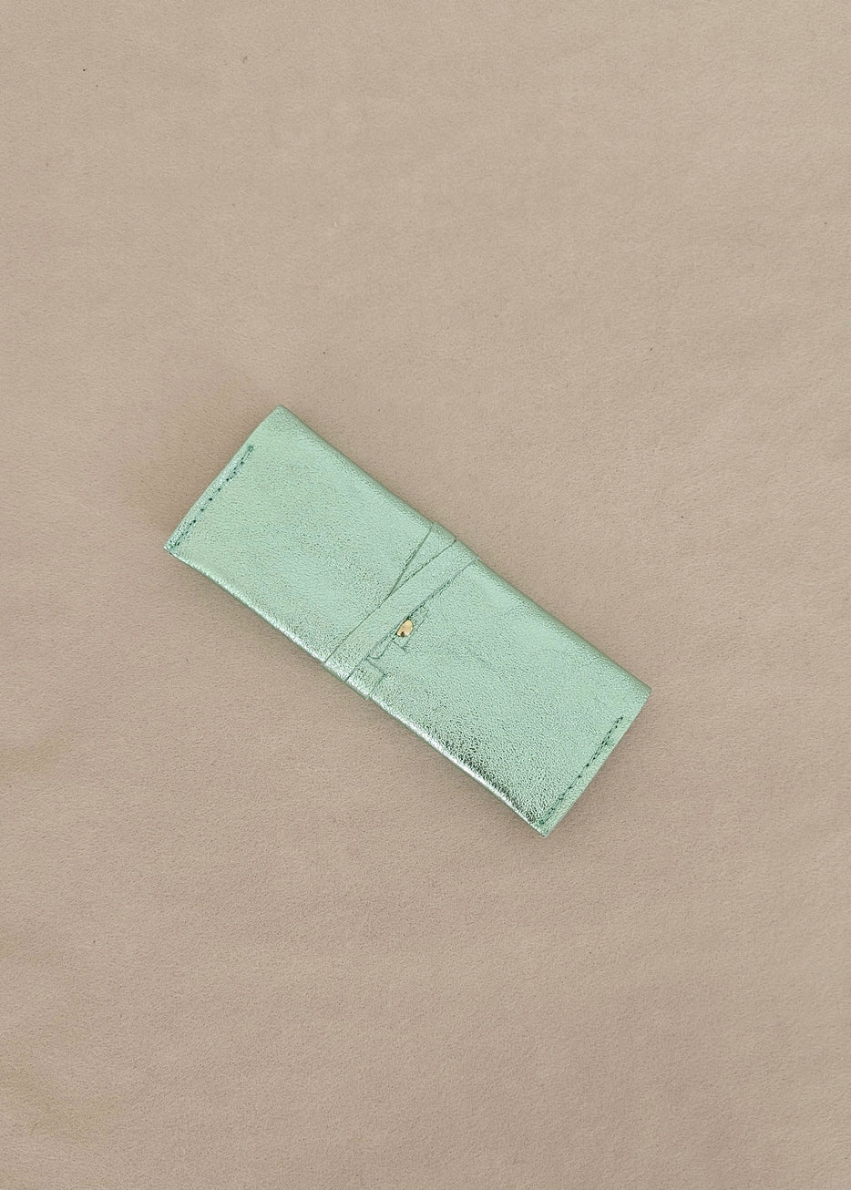 Royal Marais Leren sieradenrol Mint