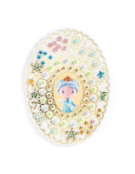 Djeco glittermozaik Collages Berry &amp; CO 4+