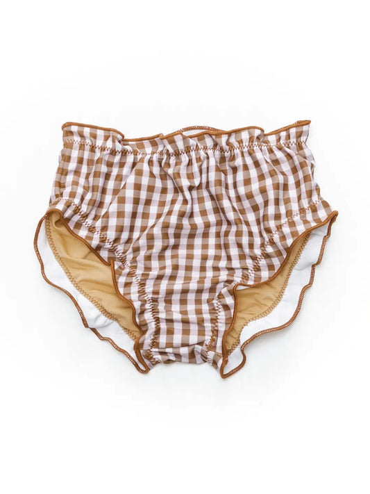 Mrs Ertha zwembroekje baby Rebecca Trunkies Vintage Vierkanten 74 cm