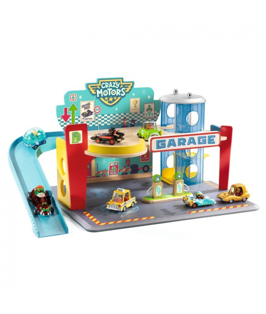 Djeco garage crazy mortors 3+