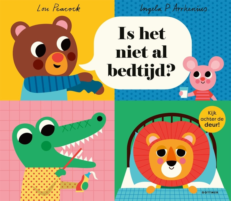 Gottmer kinderboek Is het niet al bedtijd? 1+