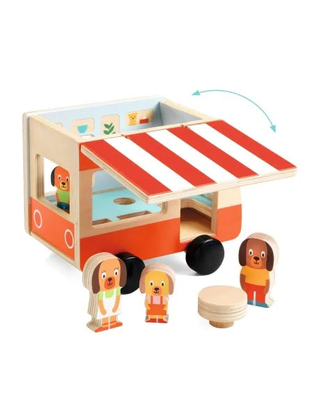 Djeco speelhuis camper minicombi