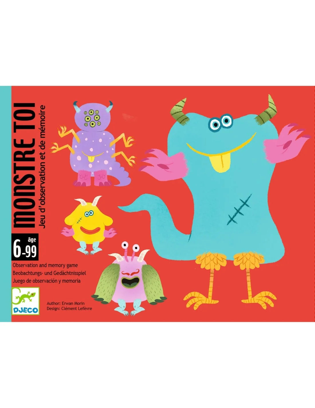 Djeco kaartspel Monstre Toi 6+