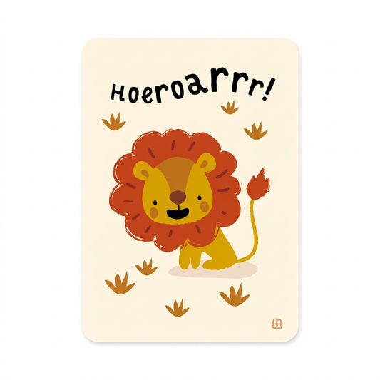 Bora postkaart Jungle Hoeroarrr