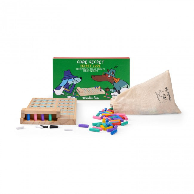Moulin Roty spel Geheime code Les Loufoques 5+