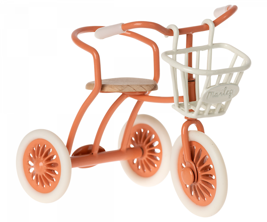 Maileg fietsmandje driewieler muis 3+