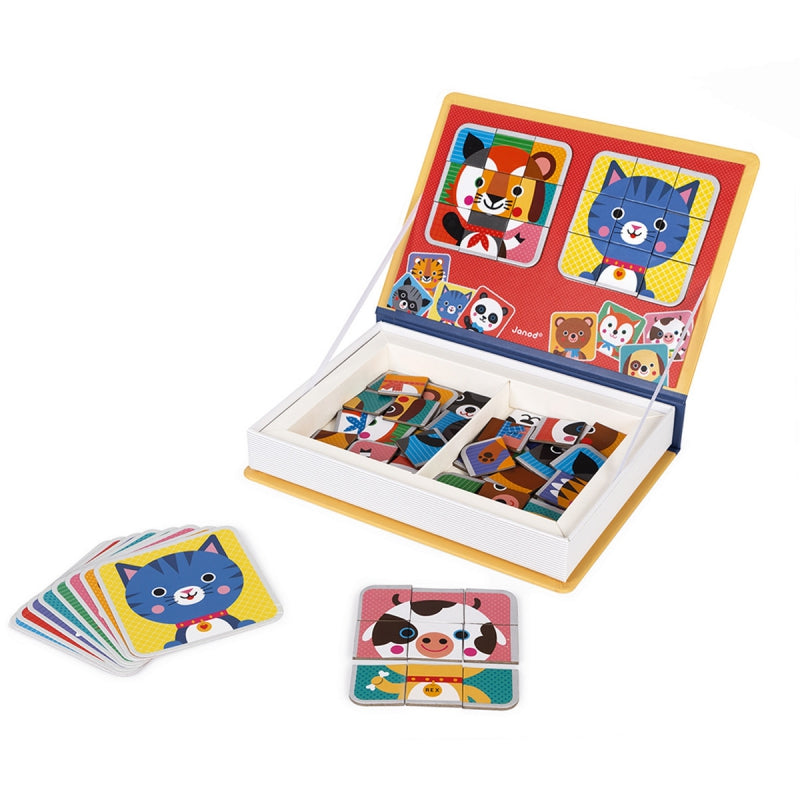 Janod Magnetibook - Mix en amp Match 3+