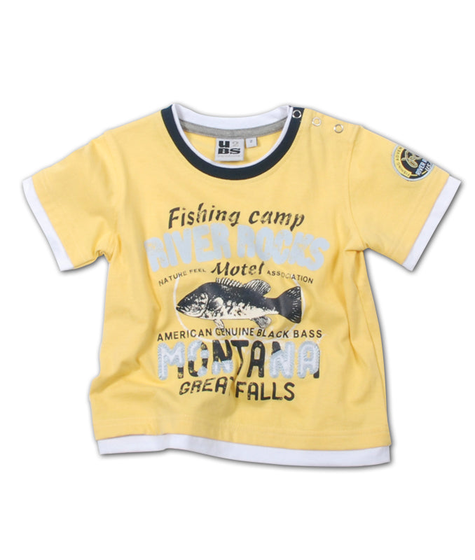 ubs2 t-shirt geel