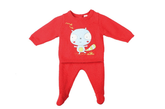 tuctuc babytrui rood winterfriends 58