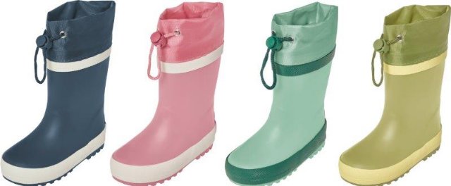 Playshoes regenlaars mat mint 20 Maat 20 petrol