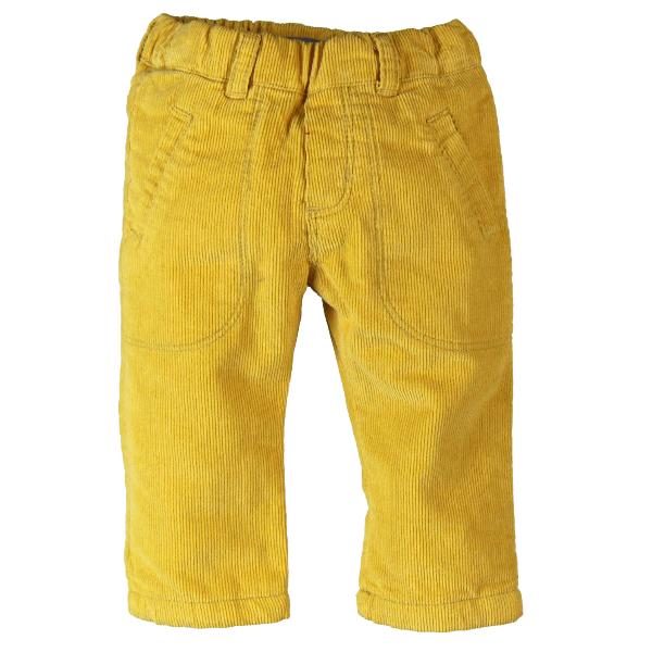 Boboli broek microcord geel maat 68