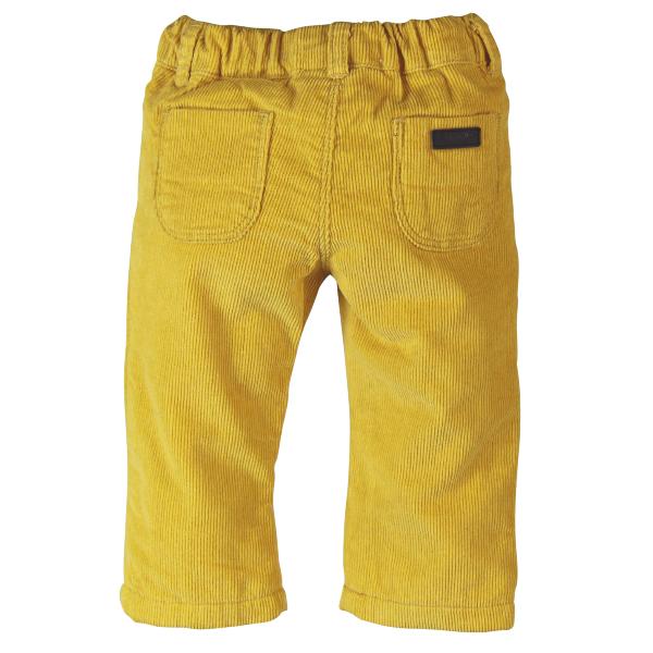 Boboli broek microcord geel maat 68