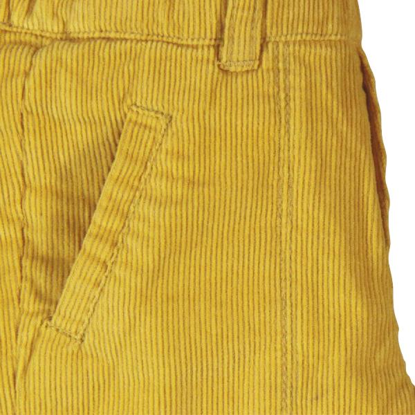 Boboli broek microcord geel maat 68