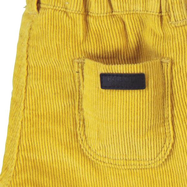 Boboli broek microcord geel maat 68