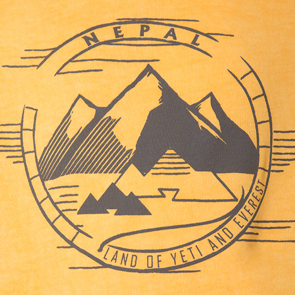 tuctuc t-shirt mustard nepal 122
