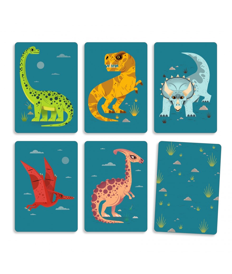 Djeco Dino Draft strategisch kaartspel 6+