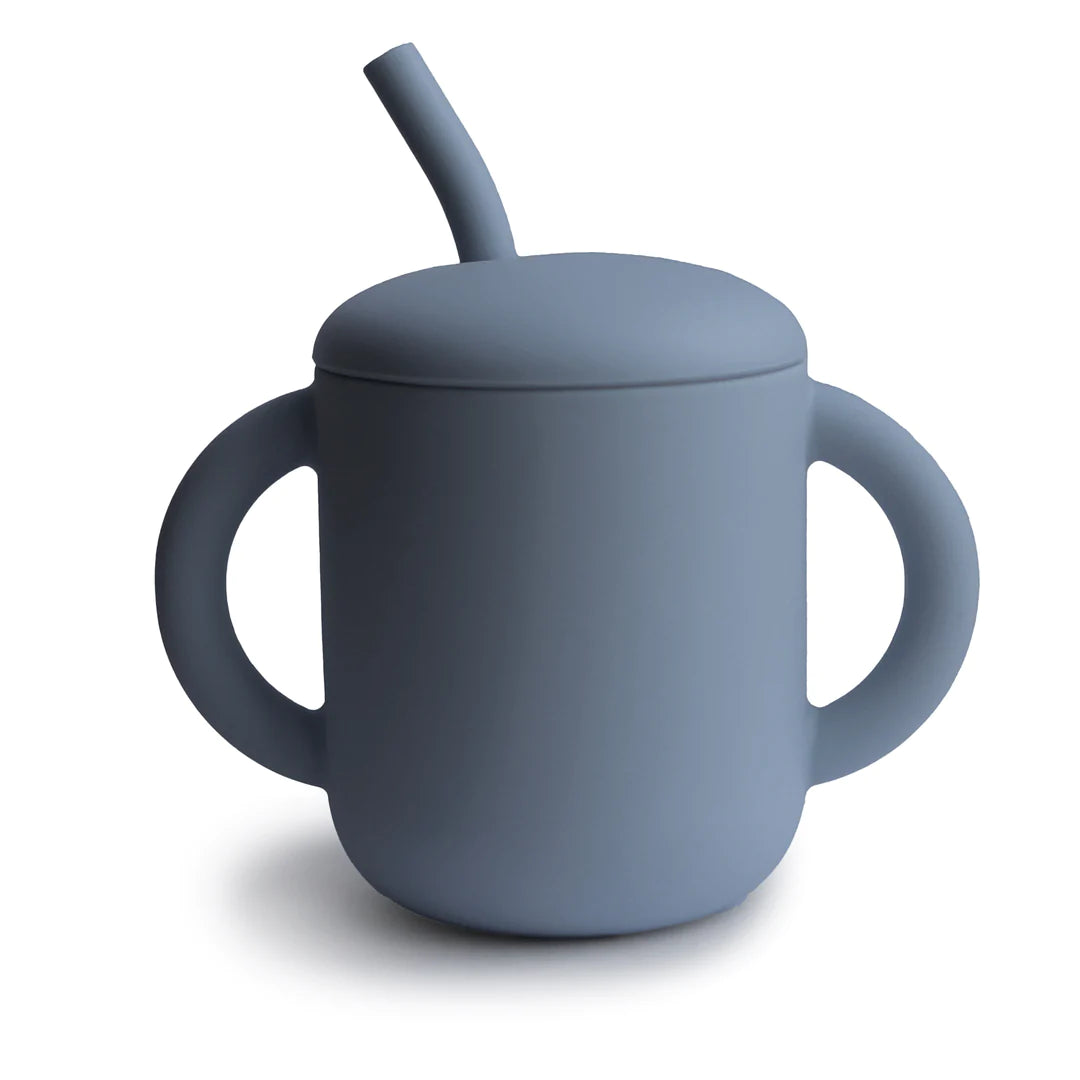 Mushie training cup & straw Tradewinds